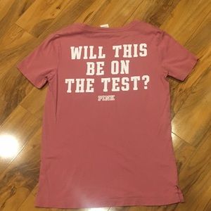 Victoria’s Secret XS PINK v-neck T-shirt